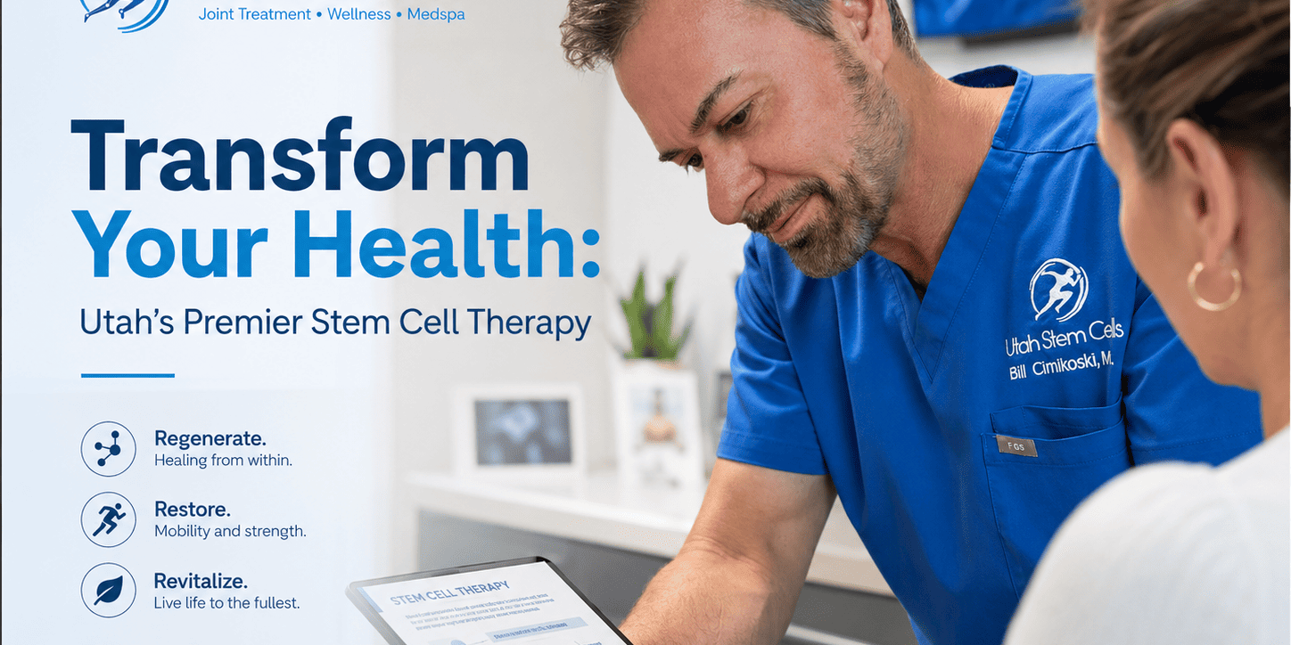 Transform Your Health: Utah's Premier Stem Cell Therapy